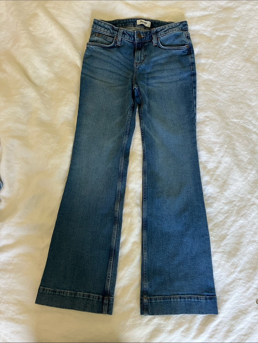 Wrangler Women's Blue Retro Flare Jeans - Classic Indigo